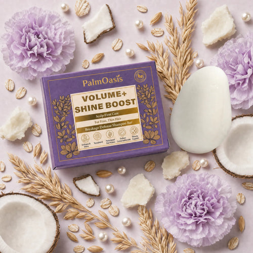 PalmOasis Volume+ Shine Boost shampoo bar product image 1
